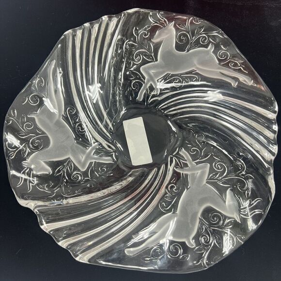 Mikasa Plate 9" Bon Bon Plate Reindeer SA947220 Holiday Christmas New LAST ONE - Picture 5 of 14